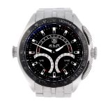 TAG HEUER - a gentleman's Mercedes Benz SLR chronograph bracelet watch. Stainless steel case with