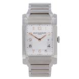 BAUME & MERCIER - a lady's Hampton bracelet watch. Stainless steel case. Reference 65693, serial