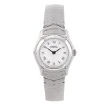 EBEL - a lady's Classic Wave bracelet watch. Stainless steel case. Reference E9157F11, serial
