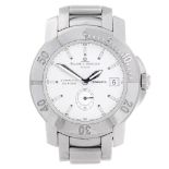 BAUME & MERCIER - a gentleman's Capeland bracelet watch retailed by Tiffany & Co. Stainless steel