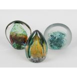 Twenty one various Caithness glass paperweights, predominantly limited editions, to include '