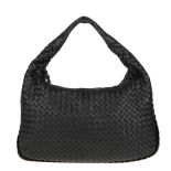 BOTTEGA VENETA - a small Nappa Intrecciato Veneta hobo handbag. Featuring maker's signature woven