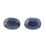 A selection of gemstones. To include sapphire, together with further gemstones. Some gemstones