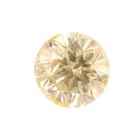 Four brilliant-cut diamonds. Total weight 1.06cts, approximate size range 0.31 to 0.11ct.