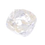 An old-cut diamond, weighing 0.51ct. Estimated K-L colour, P1-P2 clarity. Diamond is fairly bright A