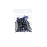 A selection of gemstones, to include a sapphire, together with further gemstones. Some gemstones