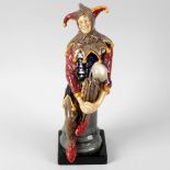 A Royal Doulton figure, 'The Jester', HN2016, green printed marks, 10, (25cm) high. Very good