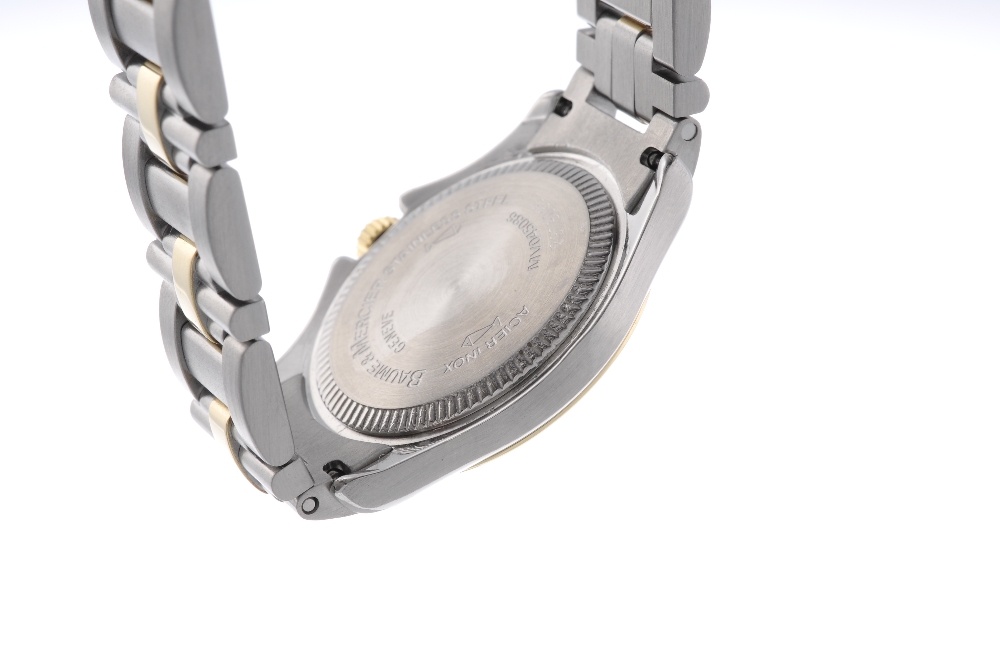 BAUME & MERCIER - a lady's Malibu bracelet watch. Stainless steel case with factory diamond set - Image 2 of 4