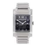 BAUME & MERCIER - a mid-size Hampton bracelet watch. Stainless steel case. Reference 65693, serial
