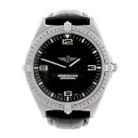 BREITLING - a gentleman's Aerospace wrist watch. Titanium case with calibrated bezel. Reference