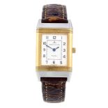 JAEGER-LECOULTRE - a lady's Reverso wrist watch. Bi-metal reversible case. Reference 260.5.08,