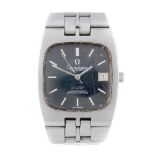 OMEGA - a gentleman's Constellation bracelet watch. Stainless steel case. Reference 166.047.