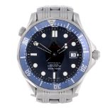 OMEGA - a gentleman's Seamaster Professional 300M Co-Axial bracelet watch. Stainless steel case with