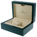 ROLEX - a complete watch box. Inner box shows little sign of previous wear.Outer box shows light