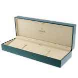 ROLEX - a complete Cellini watch box. Outer cardboard sleeve has marks and wear with some light