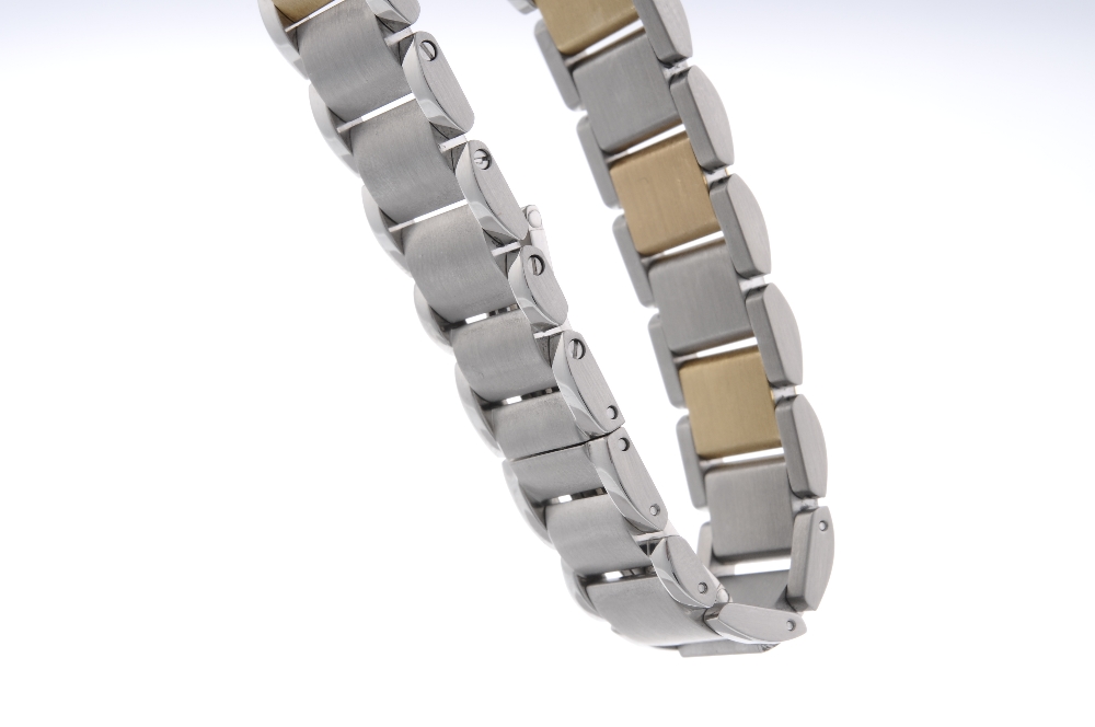 BAUME & MERCIER - a lady's Ilea bracelet watch. Stainless steel factory diamond set case. - Image 4 of 4