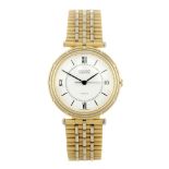 VAN CLEEF & ARPELS - a lady's PA49 bracelet watch. 18ct white and yellow gold case. Reference 14303,