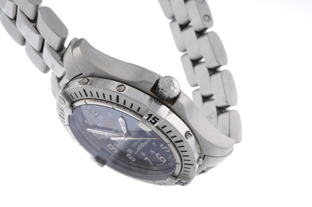 BREITLING - a mid-size Colt Ocean bracelet watch. Stainless steel case with calibrated bezel. - Image 3 of 4