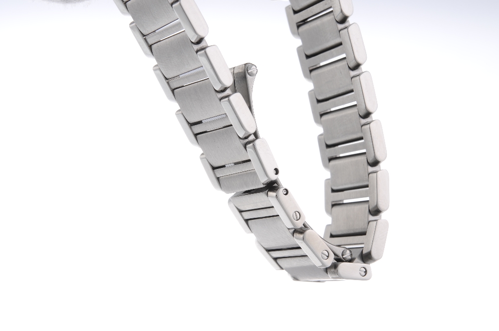 CARTIER - a Tank Francaise bracelet watch. Stainless steel case. Reference 2384, serial 543667LX. - Image 4 of 4