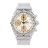 BREITLING - a gentleman's Chronomat chronograph bracelet watch. Stainless steel case with calibrated