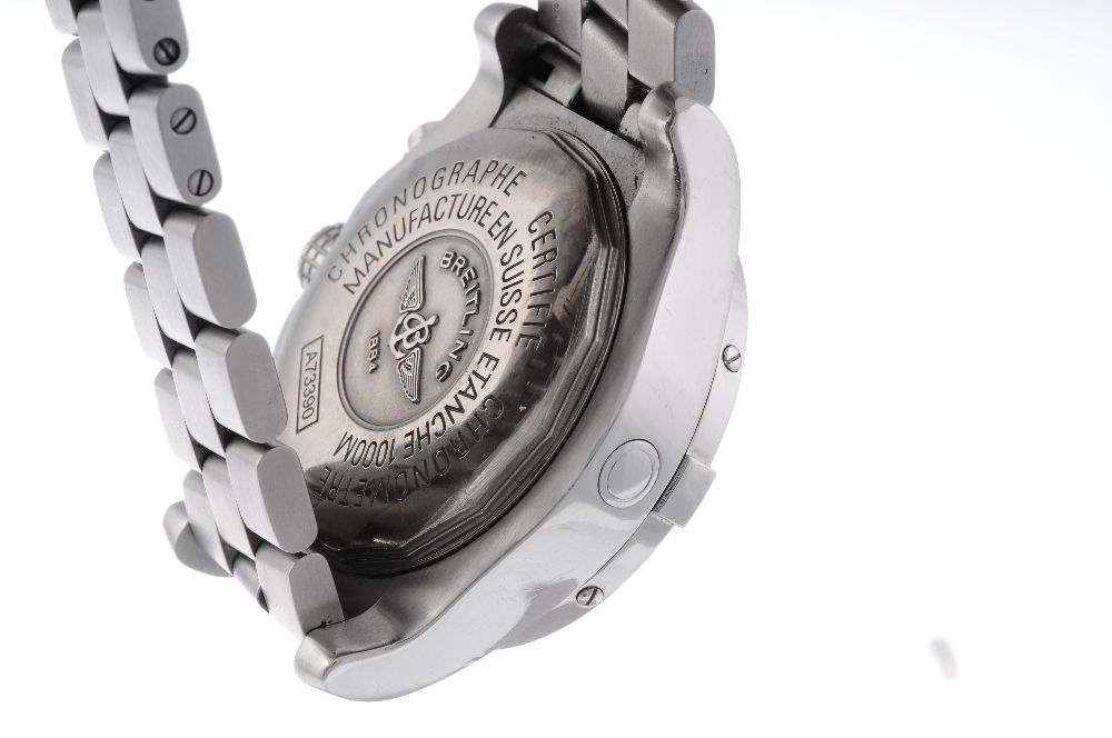 BREITLING - a gentleman's Avenger Seawolf chronograph bracelet watch. Circa 2008. Stainless steel - Image 2 of 4