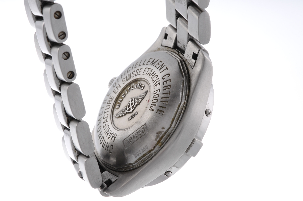 BREITLING - a mid-size Colt Ocean bracelet watch. Stainless steel case with calibrated bezel. - Image 2 of 4