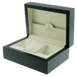 ROLEX - a complete watch box. Inner box is in a very clean and pleasant condition.Outer box is in