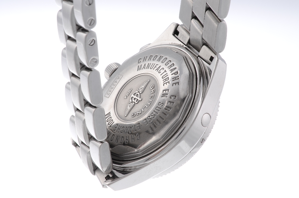 BREITLING - a gentleman's Professional B-2 chronograph bracelet watch. Stainless steel case with - Image 2 of 4