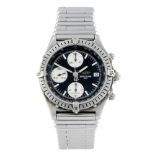 BREITLING - a gentleman's Windrider Chronomat chronograph bracelet watch. Stainless steel case