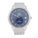 OMEGA - a gentleman's De Ville Co-Axial bracelet watch. Stainless steel case. Reference STZ002749,