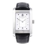 BAUME & MERCIER - a gentleman's Hampton wrist watch. Stainless steel case. Reference 65529, serial