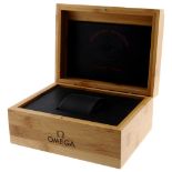 OMEGA - a complete Seamaster Planet Ocean Goodplanet Foundation watch box. Inner box shows heavy