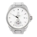 TAG HEUER - a gentleman's Grand Carrera Calibre 6 bracelet watch. Stainless steel case with