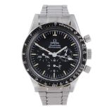 OMEGA - a gentleman's Speedmaster 'Ed White' chronograph bracelet watch. Stainless steel case with