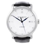 BAUME & MERCIER - a gentleman's Classima wrist watch. Stainless steel case with exposed balance