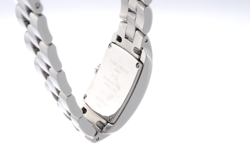 BAUME & MERCIER - a lady's Hampton bracelet watch. Stainless steel case. Reference 65340, serial - Image 2 of 4
