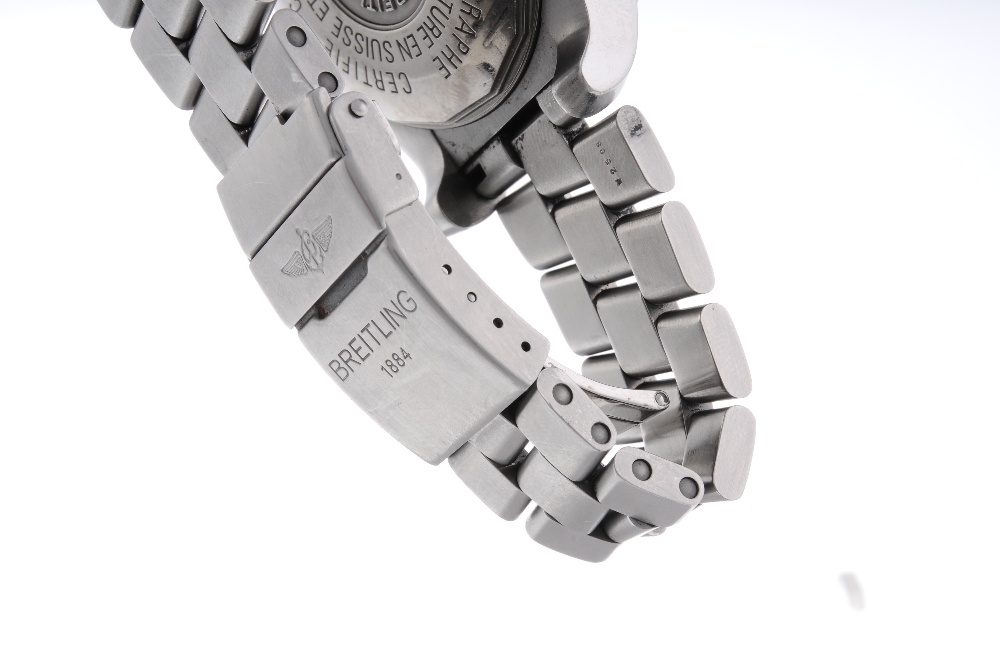 BREITLING - a gentleman's Avenger Seawolf chronograph bracelet watch. Circa 2008. Stainless steel - Image 4 of 4