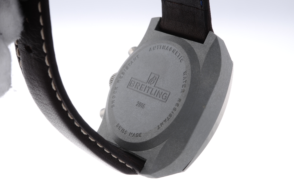 BREITLING - a gentleman's Sprint chronograph wrist watch. Resin case with calibrated stainless steel - Image 2 of 4