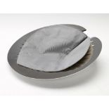 Georg Jensen, Legacy, Breadbasket, mirror polished stainless steel with material liner, designed