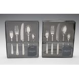 Georg Jensen Living, Copenhagen Cutlery, 24pcs, stainless steel and matte, designed by Grethe