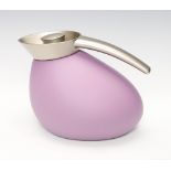 Georg Jensen, Quack, Insulated Jug, Lavender, ABS plastic, designed by Maria Berntsen. Contains 0.