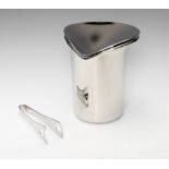 Georg Jensen, Wine & Bar by Georg Jensen, Ice Bucket with Tong, mirror polished stainless steel,