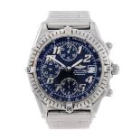 BREITLING - a gentleman's Chronomat Vitesse chronograph bracelet watch. Stainless steel case with