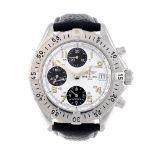 BREITLING - a gentleman's Colt Chrono chronograph wrist watch. Stainless steel case with