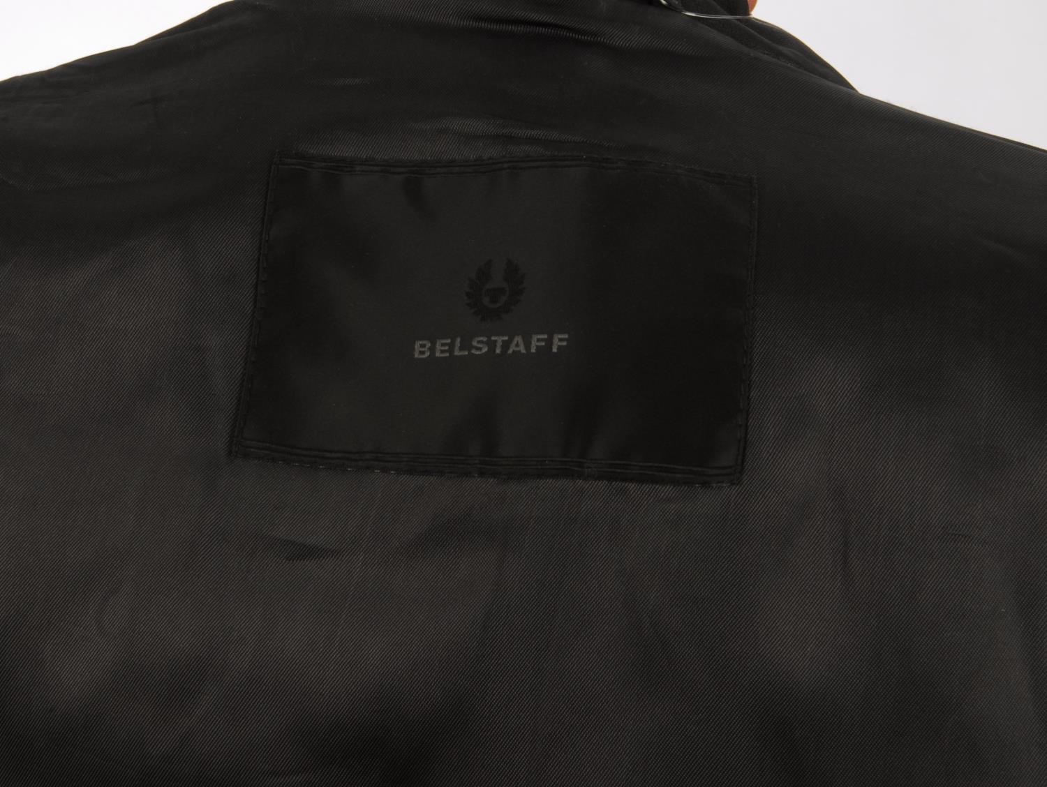 BELSTAFF - a black leather biker jacket. Crafted from soft black leather, with silver-tone hardware, - Image 5 of 5