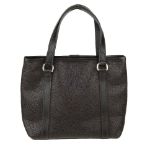 MULBERRY - a small Scotchgrain handbag. Featuring maker's dark brown pebbled scotchgrain leather