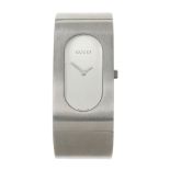 GUCCI - a lady's 2400L bangle watch. Designed with a stainless steel case, numbered 0022019, with