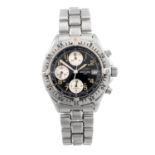 BREITLING - a gentleman's Colt Chrono chronograph bracelet watch. Stainless steel case with