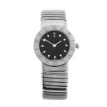 BULGARI - a lady's Tubogas bracelet watch. Stainless steel case. Reference BB262TS, serial