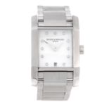 BAUME & MERCIER - a lady's Hampton bracelet watch. Stainless steel case. Reference 65488, serial